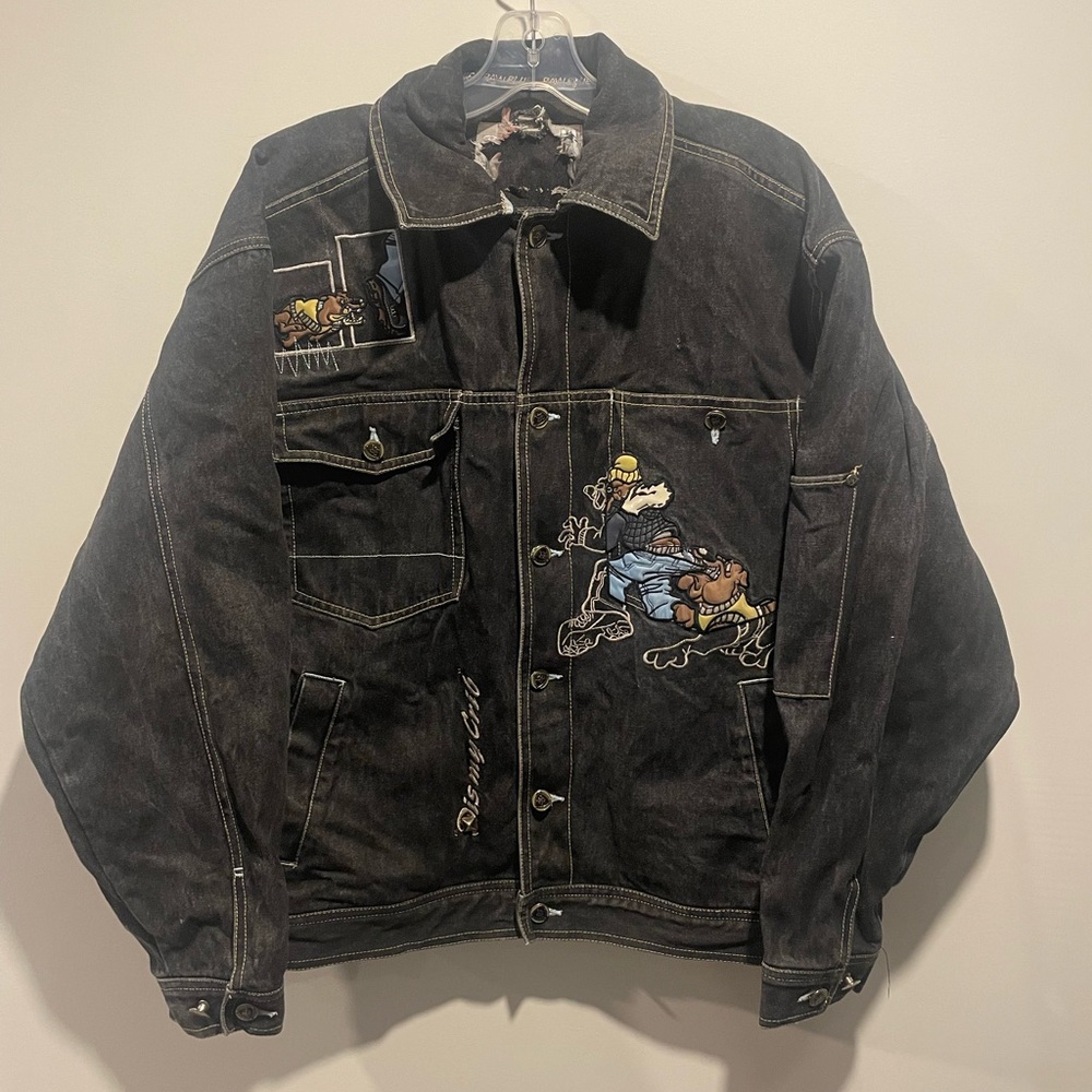 Raw Blue Men's Vintage Black Denim Jean Jacket